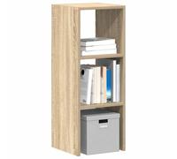 vidaXL Librería apilable Madera contrachapada Roble Sonoma 30x30x80 cm, librería, estantería de Libros, Estante de Libros, librerías