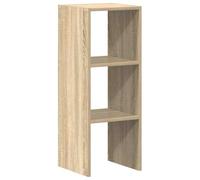 vidaXL Librería apilable Madera contrachapada Roble Sonoma 30x30x80 cm, librería, estantería de Libros, Estante de Libros, librerías
