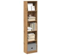 vidaXL Librería Artisan Roble 40x24x176 cm Madera de ingeniería