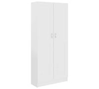 Vidaxl Armario de Libros 82,5x30,5x185,5 Cm White