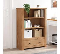 vidaXL Librería de madera maciza de pino estilo Panamá 80x35x110 cm