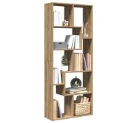 vidaXL Librería divisora madera ingeniería roble artisan 67x25x161,5cm