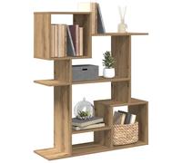 vidaXL Librería divisora madera ingeniería roble artisan 92x29x112 cm