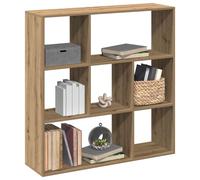 vidaXL Librería divisora madera roble artisan 102x29x103,5 cm
