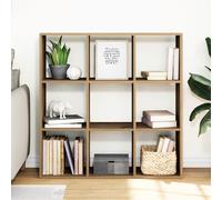 vidaXL Librería divisora madera roble artisan 102x29x103,5 cm