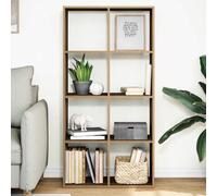 vidaXL Librería divisora madera roble Artisan 69,5x29x137,5 cm, estantería