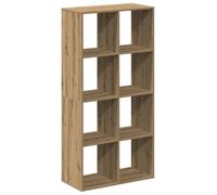 vidaXL Librería divisora madera roble Artisan 69,5x29x137,5 cm, estantería
