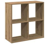 vidaXL Librería divisora Madera Roble Artisan 69,5x29x69,5 cm