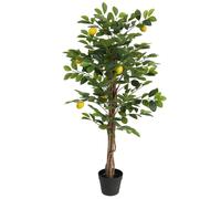 vidaXL Limonero artificial con 3 troncos PP verde 120 cm