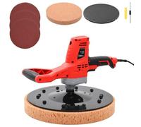 vidaXL Llana Eléctrica Manual Herramientas Albañilería Fratasadora Bricolaje Práctica Potente Trabajos de Nivelación Pulido Eficiente Precisa 710W