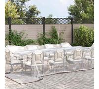 vidaXL Lona 140 gsm Transparente 5 x 7 m PE