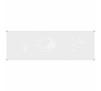 vidaXL Lona 350 gsm Transparente PVC Multitalle 1 x 3 m