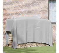 vidaXL Lona 650 g/m² 3x3 m gris