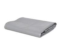 vidaXL Lona 650 g/m² 4x7 m Gris