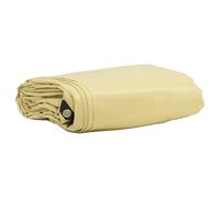 vidaXL Lona 650g / m² Beige 1,5 x 6 m Lona con recubrimiento de PVC