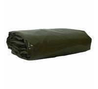 vidaXL Lona 650g / m² Verde Oliva 3 x 3 m Lona con Recubrimiento de PVC