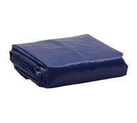 vidaXL Lona, Funda Impermeable para Mueble Leñero Remolque Bicicleta Coche Camión, Cubierta de Techo de Camping, Hoja de Suelo, Azul