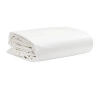 vidaXL Lona blanca 1x2,5 m 650 g/m²