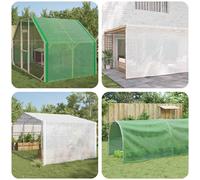 vidaXL Lona con ojales Verde 3 x 3 m 140 gsm PE