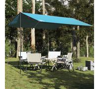 vidaXL Lona de camping impermeable azul 360x294 cm