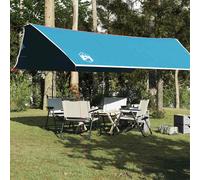 vidaXL Lona de camping impermeable azul 500x294 cm