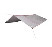 vidaXL Lona de Camping Impermeable Gris y Naranja 420x440 cm