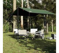 vidaXL Lona de camping impermeable verde 300x294 cm