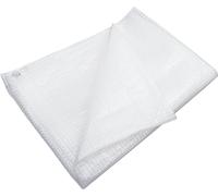 vidaXL Lona de protección Leno, 140 g/m², 6x12 metros, blanca