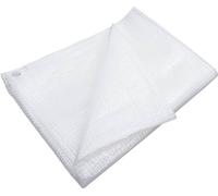 vidaXL Lona de protección Leno, 140 g/m², 8x8 metros, blanca