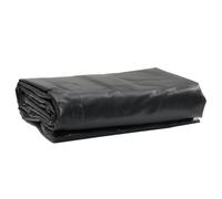 vidaXL Lona, Funda Impermeable para Mueble Leñero Remolque Bicicleta Coche Camión, Cubierta de Techo de Camping, Hoja de Suelo, Negra