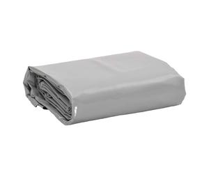 vidaXL Lona gris 5x8 m 650 g/m²