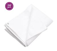 vidaXL Lona HDPE blanco 260 g/m² 3x5 m