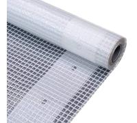 vidaXL Lona impermeable 260 g/m² 2x4 m blanca