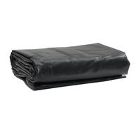 vidaXL Lona, Funda Impermeable para Mueble Leñero Remolque Bicicleta Coche Camión, Cubierta de Techo de Camping, Hoja de Suelo, Negra