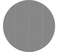 vidaXL - Lona para el fondo de la piscina, gris claro, diámetro 500 cm, tejido geotextil de poliéster