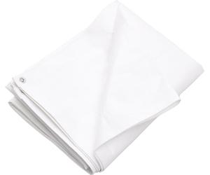 vidaXL Lona protectora, 260 g/m², 4x6 metros, blanca, de HDPE