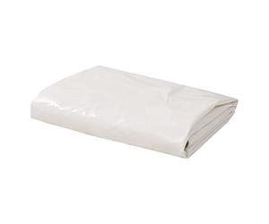 vidaXL Lona Protectora con Ojales 650 g/m² PVC Toldo Cubierta 1,5x6 m Blanco