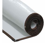 vidaXL Lona transparente con ojales 3x3 m Polietileno