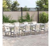 vidaXL Lona transparente con ojales, 3x8 metros, PVC
