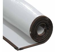 vidaXL Lona transparente con ojales polietileno 1x4 m