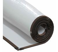 vidaXL Lona transparente con ojales polietileno 5x10 m
