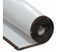 vidaXL Lona transparente con ojales polietileno 5x5 m