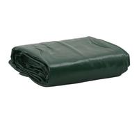 vidaXL Lona impermeable – Funda para mueble, remolque, coche y camping – 5x7 m 650 g/m² – Verde