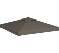 vidaXL: Lonas para techo de pérgola con salida para chimenea, 310 g/m², 3x3 metros, color beige
