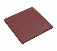 vidaXL Losas de Protección contra Caídas 18 uds. Rojo 50 x 50 cm Goma