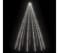vidaXL Luces de Árbol, Adorno Luminoso con 500 Leds, Luces Decorativas para Árboles de Navidad, Cadena LED para Fiestas, Blanco Cálido 500 cm