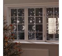 vidaXL Luces estrella y luna 345 LEDs blanco frío con control remoto