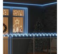 vidaXL Luz de cuerda con 240 LED Frío 10 m PVC