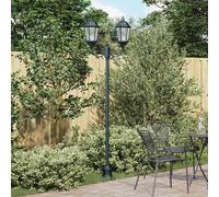 vidaXL Luz de Jardín 68 x 20 x 235 cm Aluminio y Cristal