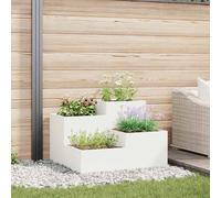 vidaXL Maceta para Jardín 80 x 80 x 60 cm Acero